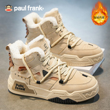 闭眼买： 大嘴猴 男/女加绒加厚棉鞋情侣雪地靴  券后59元包邮