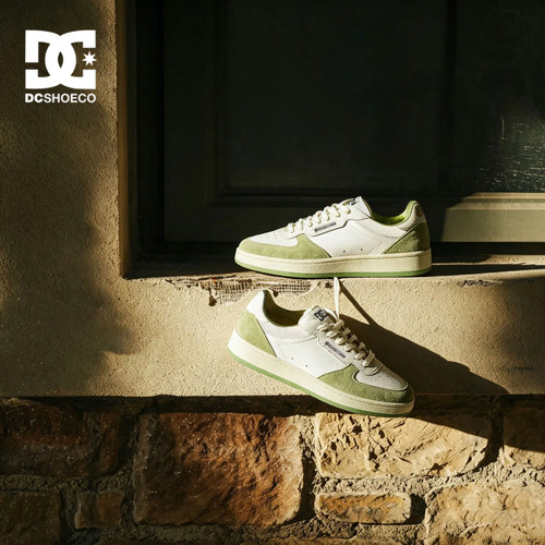 DCSHOES PARCH 男士真皮板鞋巨好看厚底增高鞋男款透气薄款休闲鞋 - 图0