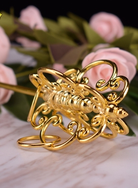 优选一心斋禅杖法器四面禅杖锌合金地藏王法器锡杖唐三藏法器配件