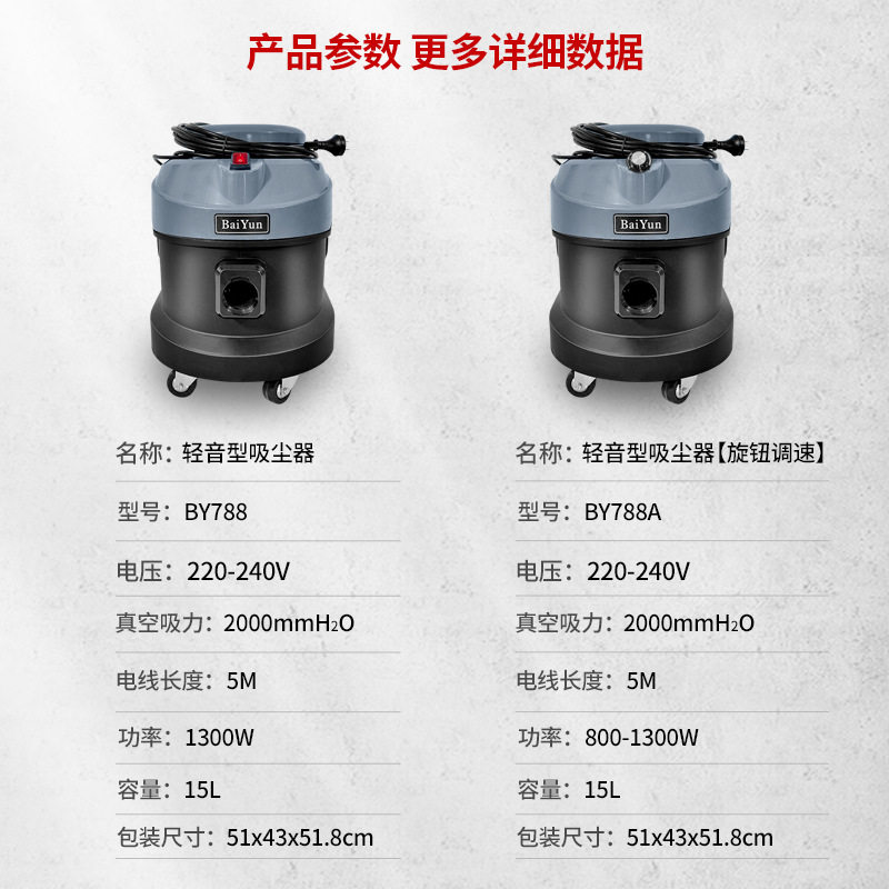 白云清洁小型吸尘器酒店商用桶式大功率美缝家用大吸力吸尘机,淘宝优惠券,粉丝福利购,淘宝优惠卷