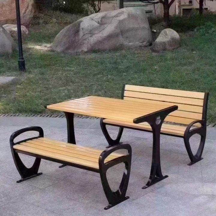 户外休闲桌椅庭院家用茶桌凳小区广场塑木桌子公园象棋桌椅厂家,淘宝优惠券,粉丝福利购,淘宝优惠卷