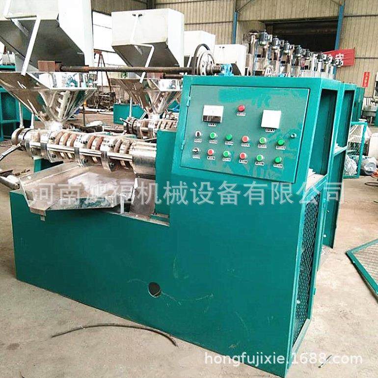 全自动橄榄榨油机设备 流程简单油脂冷榨机 螺旋压榨花生榨油机,淘宝优惠券,粉丝福利购,淘宝优惠卷