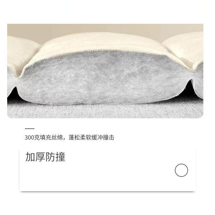 免洗防尘科技布床头罩加厚夹棉简约现代风百搭全包保护好打理,淘宝优惠券,粉丝福利购,淘宝优惠卷