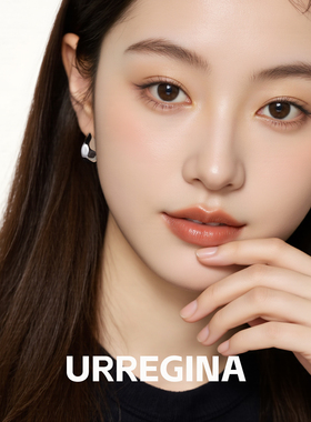 URREGINA新款几何水滴耳钉