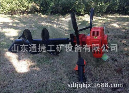 地钻挖坑机 GD520二人操作地钻小型农用栽树种树挖坑机果园挖坑机 - 图0