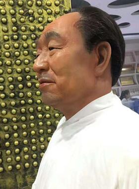 仿真硅胶蜡像人物雕塑真人伟人名人硅胶像大型商场美陈装饰品摆件