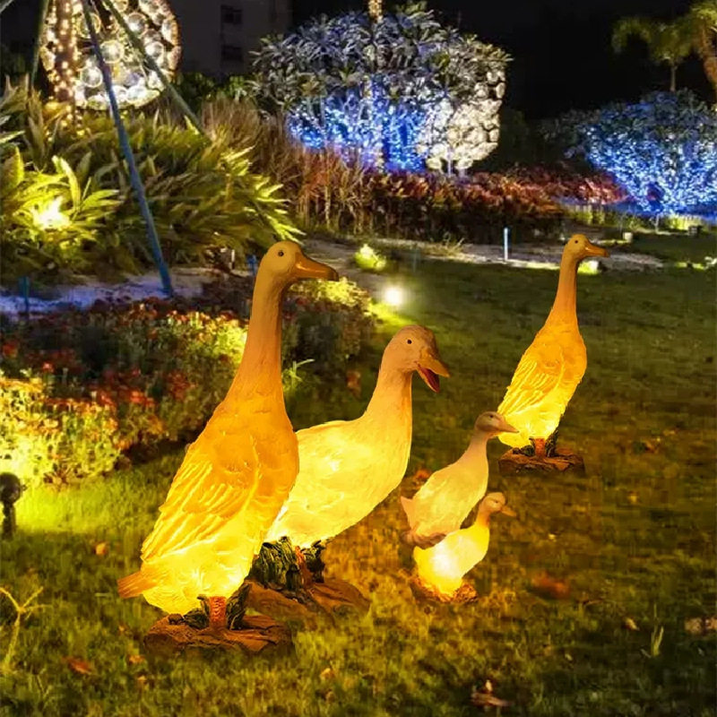 LED户外发光鸭子公园花园庭院景观仿动物草坪灯造型灯饰夜光,淘宝优惠券,粉丝福利购,淘宝优惠卷