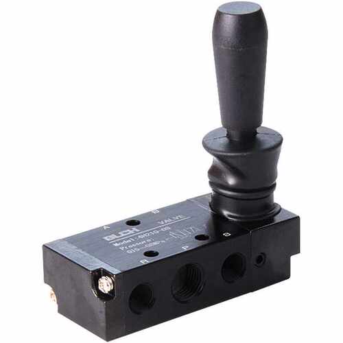 气动手转拉开关阀 电磁组换向4H210-08a二位五通dc24配件fv体小型 - 图3