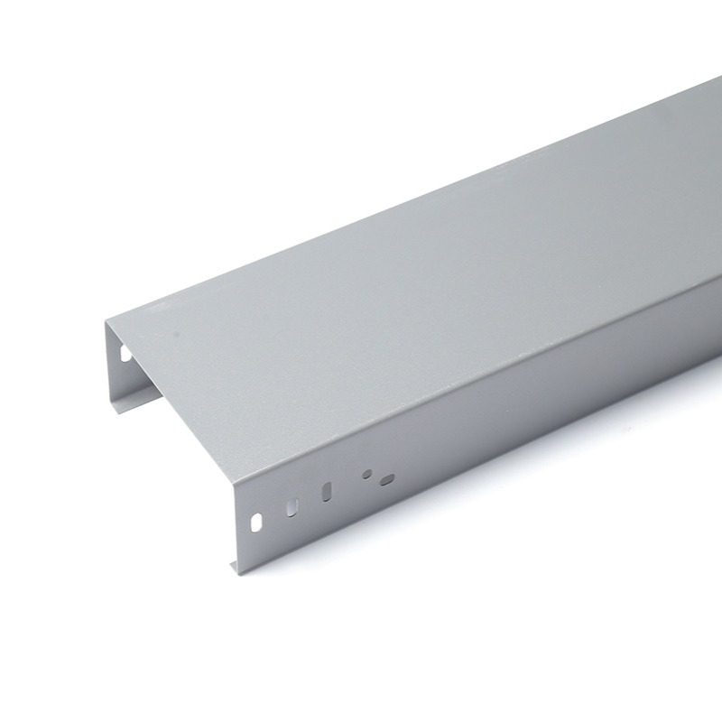 防火电缆槽式喷塑钢制桥架梯式热镀锌不锈钢走线槽金属支架 - 图3