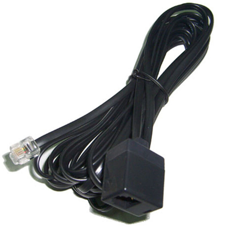 RJ11水晶头电话延长线ABS硬壳铜6P4C公连接母RJ12信号延长传输线,淘宝优惠券,粉丝福利购,淘宝优惠卷