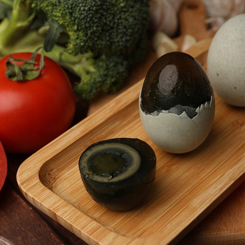 【大蛋】咸蛋超人松花皮蛋单枚正宗鸭蛋变蛋特大皮蛋批发新鲜整箱