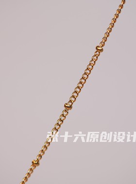 张十六原创设计手工串珠凝珠项链