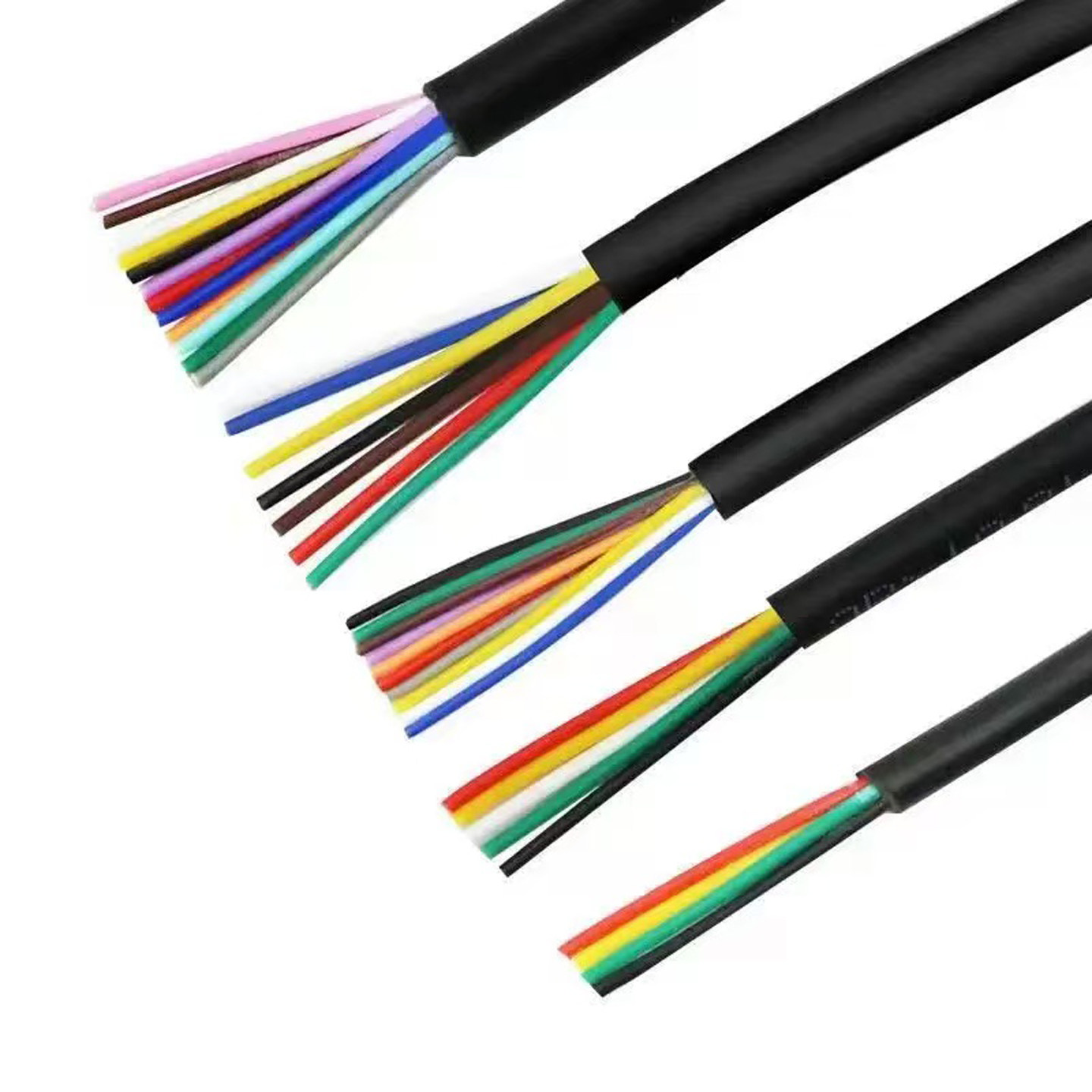 国标RVV多芯控制缆2345678 10-20芯信号线0.3 0.5 0.75 1 1.5平方,淘宝优惠券,粉丝福利购,淘宝优惠卷