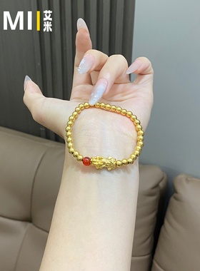 时尚鸿运貔貅转运珠手链