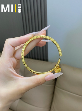 福锁宫铃吉言活口手镯