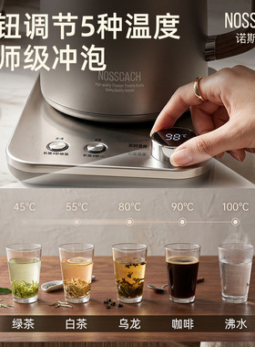 轻奢复古烧水壶高颜值内外全钛