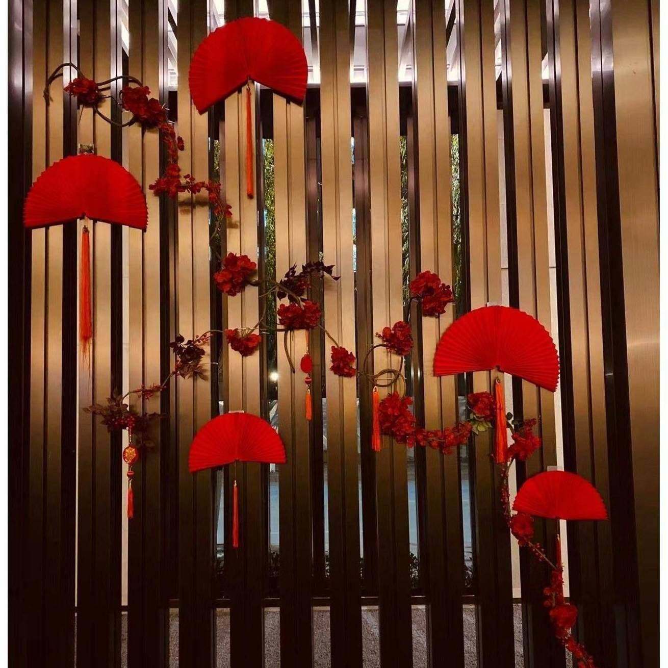 年味氛围装饰2026新年春节过年氛围布置墙面贴装饰公司酒店大堂店,淘宝优惠券,粉丝福利购,淘宝优惠卷