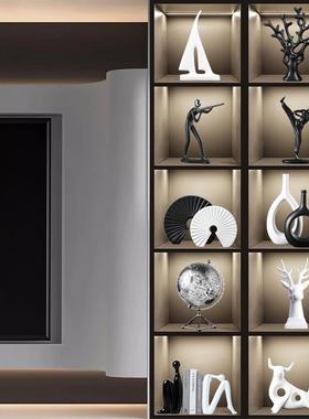 北欧摆件家居饰品客厅电视柜酒柜装饰品高级玄关柜桌面陶瓷小摆设