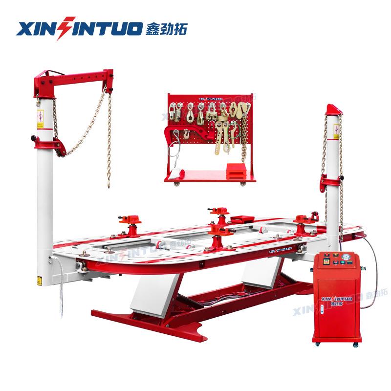 工厂出口大梁校正仪五排孔平起降锰钢钣金车身凹陷修复设备 - 图2