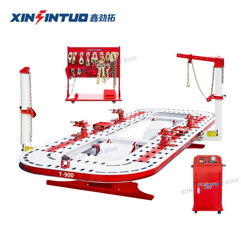 工厂出口大梁校正仪五排孔平起降锰钢钣金车身凹陷修复设备 - 图0