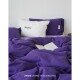 Simple cotton four-piece set Nordic deep purple