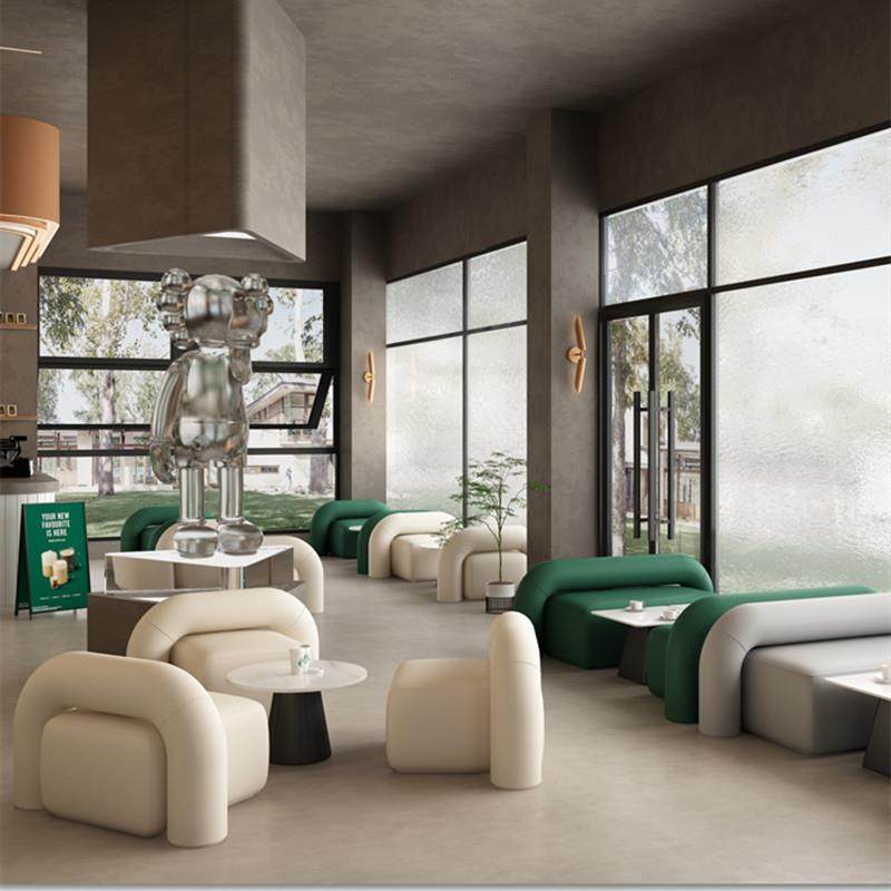 烘焙店甜品店桌椅组合奶茶店咖啡厅洽谈接待休闲会所卡座沙发,淘宝优惠券,粉丝福利购,淘宝优惠卷