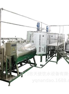 果汁热灌装辅助设备果汁整条生产线清洗系统CIP调配