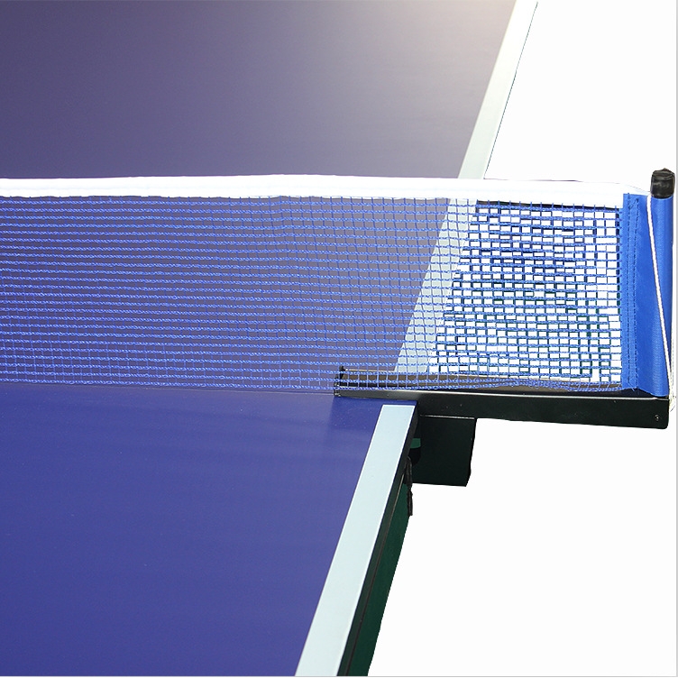 室内训练竞赛双折式标准乒乓球台家用可移动折叠乒乓球桌工厂直供 - 图2