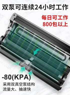 青叶抽食品包装机保鲜真空机家用全自动小型真空封口机塑料袋商用