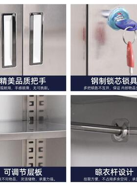 0不不锈钢消防柜防汛材柜微型消防站器室内外锈钢NLB4应急物资柜