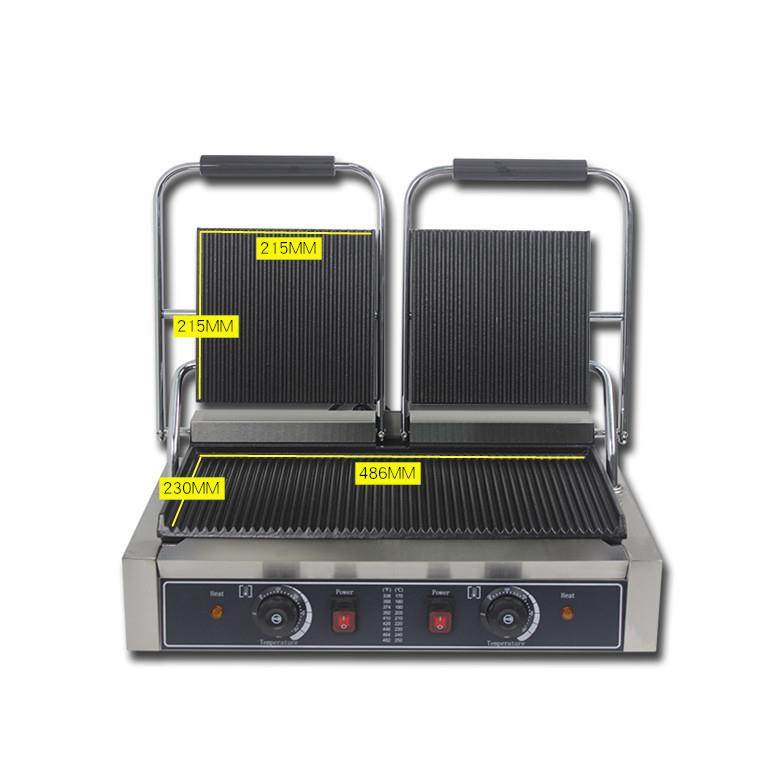 压板扒炉商用双头煎牛扒机三文治加宽鱿鱼煎扒炉电煎烤肉帕尼尼机,淘宝优惠券,粉丝福利购,淘宝优惠卷