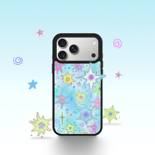 CASEMYARTS Y2K霓虹系列轻薄防摔磁吸苹果手机壳iPhone17/16/15/Pro/Max - 图0