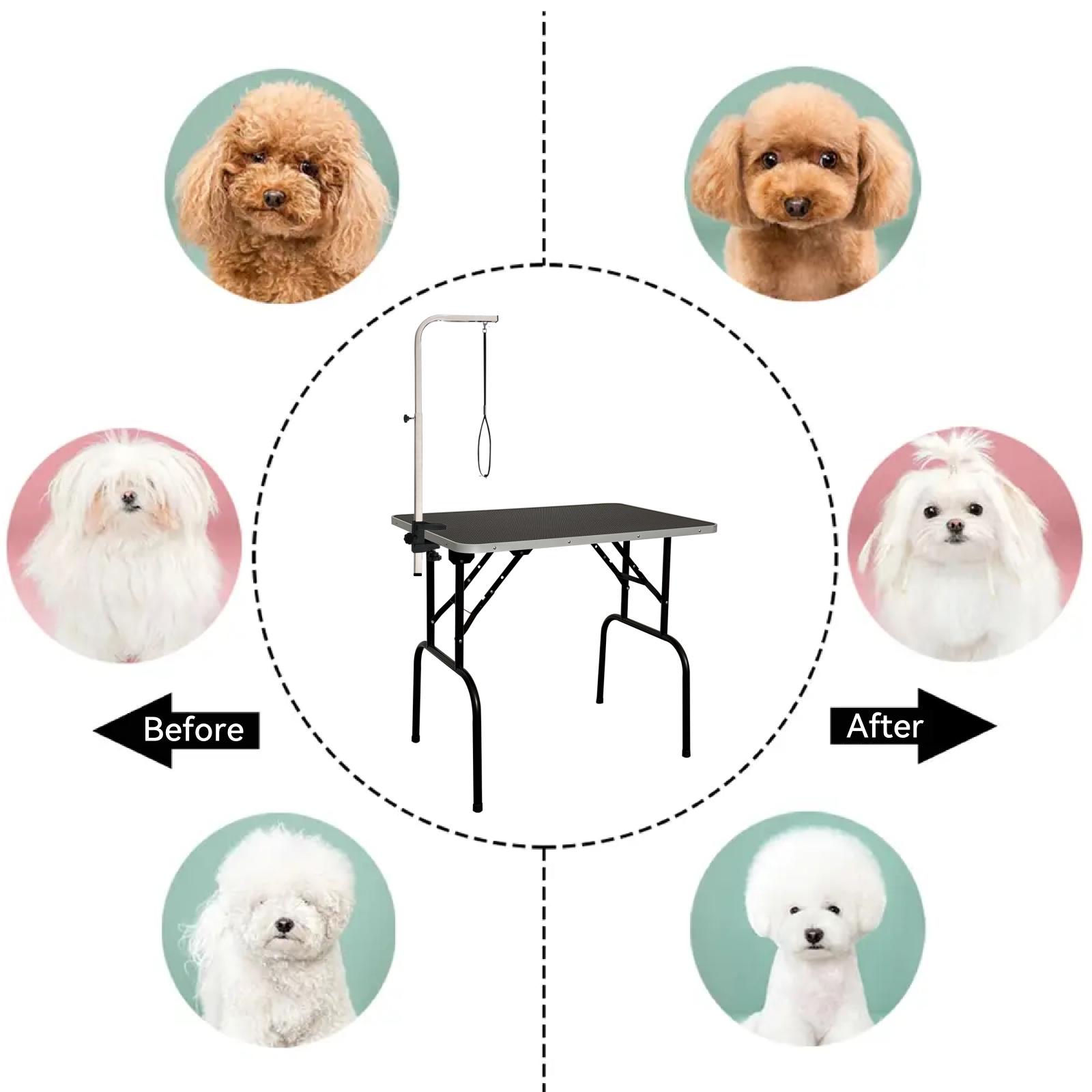 宠物折叠美容台美容桌宠物狗泰迪美容剪毛吹毛造型台外贸工厂新款,淘宝优惠券,粉丝福利购,淘宝优惠卷