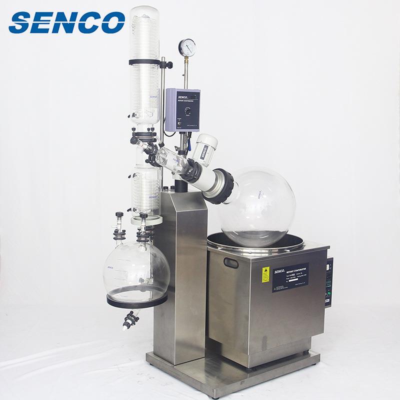 R2006KB工业旋转蒸发器不锈钢机身电动升降20L旋转蒸发仪可定制 - 图0