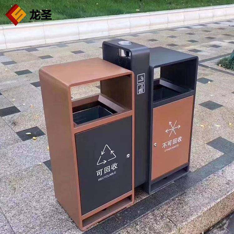 户外垃圾桶分类果皮箱小区公园市政街道景区环卫镀锌板金属垃圾桶,淘宝优惠券,粉丝福利购,淘宝优惠卷