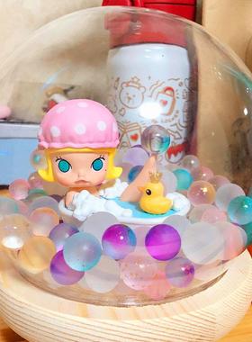 促销永生花玻璃罩干花透明展示盒人偶圣诞树积木手模手办防尘罩