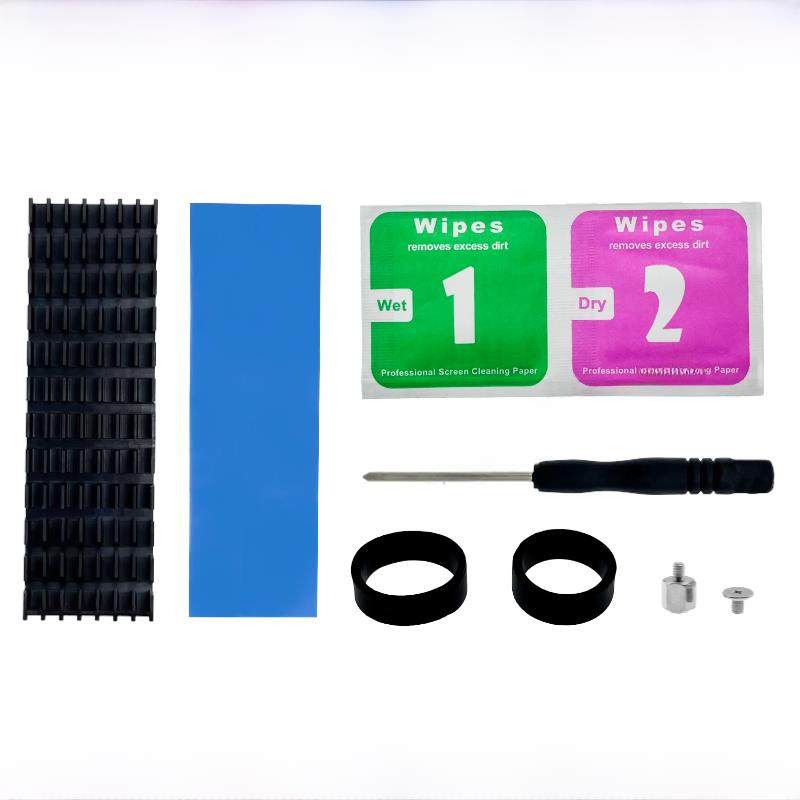 NVME NGFF M2 2280 固态硬盘SSDm2 散热马甲 M.2散热片 m.2散热器 - 图2