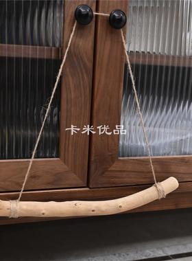 树枝壁挂美式乡村原创自制树枝壁挂墙面装饰挂件树枝简约架子花架