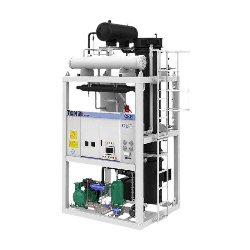 10吨/天大型管冰机商用制冰设备可食用保鲜冷藏 - 图3