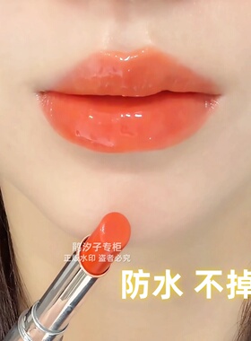 【官方正品】2026新款大牌口红不沾杯不掉色奶杏豆沙色唇釉旗舰店