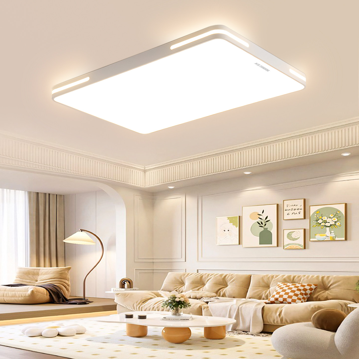 卧室灯主卧2025新款现代简约儿童房led吸顶灯年轻人护眼房间灯具,淘宝优惠券,粉丝福利购,淘宝优惠卷