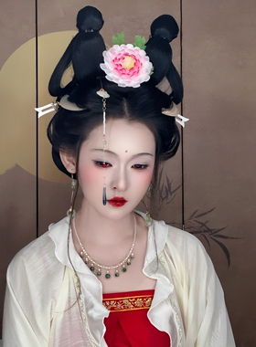 【神图有了】血泪抛红豆发簪耳环
