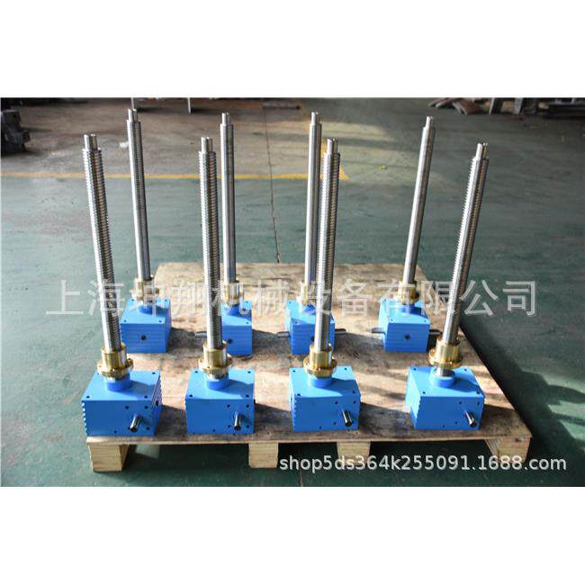 厂家供应传动电动手动方壳SJB滚珠螺旋丝杆升降机平台提供3D模型 - 图1