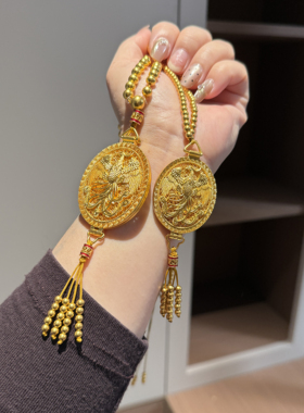 盛尊2025新款凤凰于飞流苏金包银