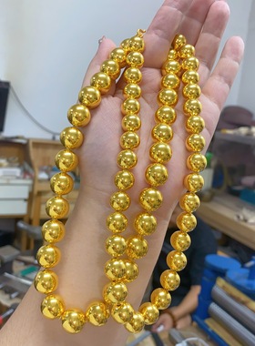 金包银项链圆珠项串女项链时尚