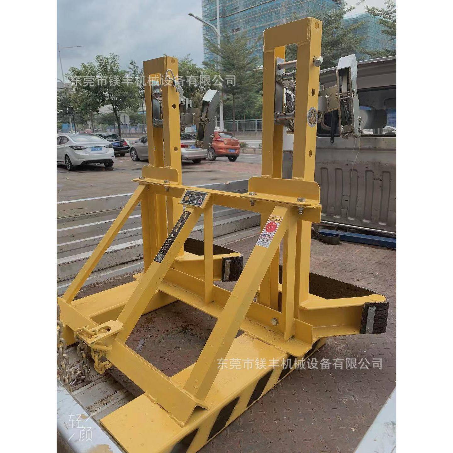 武汉汉利liftomatic2DCS双桶钢桶桶夹叉车用油桶钢桶搬运夹具 - 图2