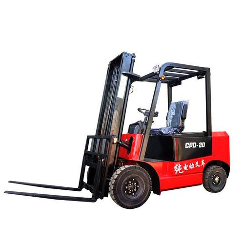 全自动液压座驾四轮电动叉车0.5/1/2吨货叉搬运装卸车新能源铲车 - 图3
