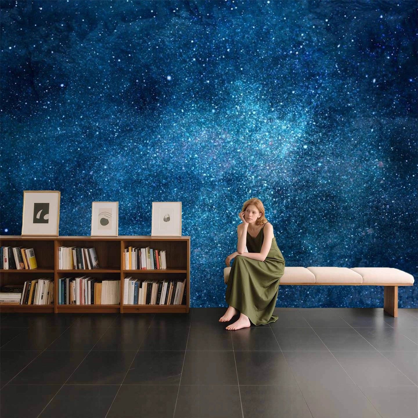 梦幻星空满天星装饰墙纸私人影院KTV迪吧壁画会所小酒馆足浴壁布,淘宝优惠券,粉丝福利购,淘宝优惠卷