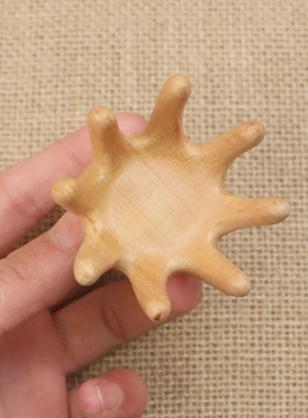头部按摩梳子经络疏通点穴拨筋棒