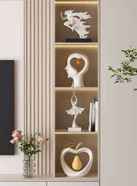 艺术感抽象人物摆件软装